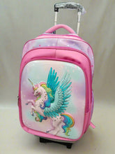 TwinkleWheels – Rolling Unicorn Bag for Girls- Trolley School Bag-Waterproof & Spacious